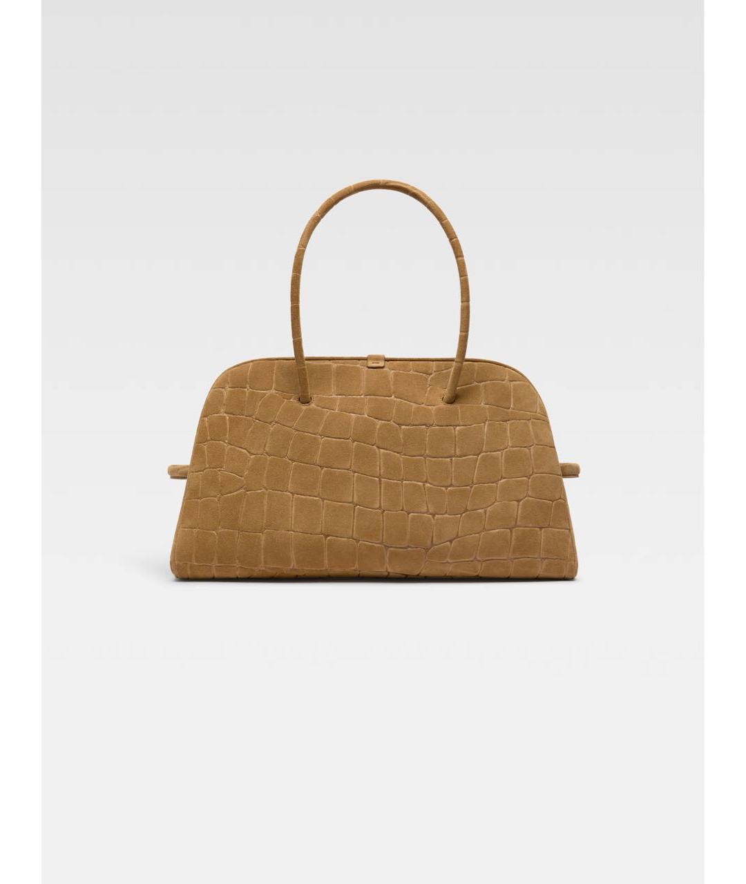 JACQUEMUS Коричневая сумка с короткими ручками, фото 3
