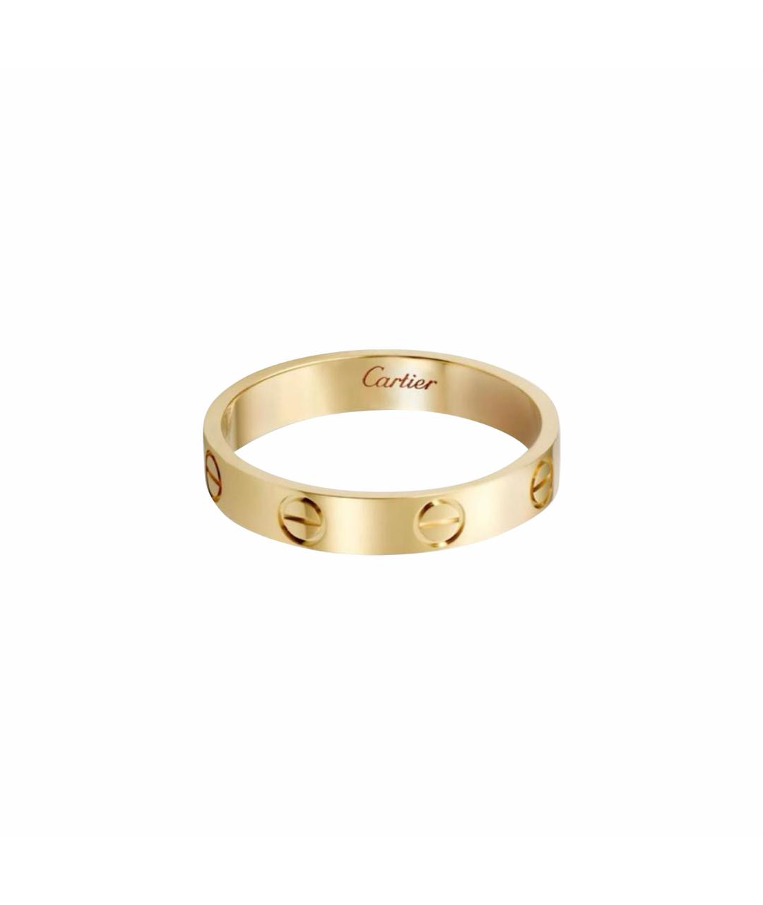 CARTIER Желтое кольцо из желтого золота, фото 4