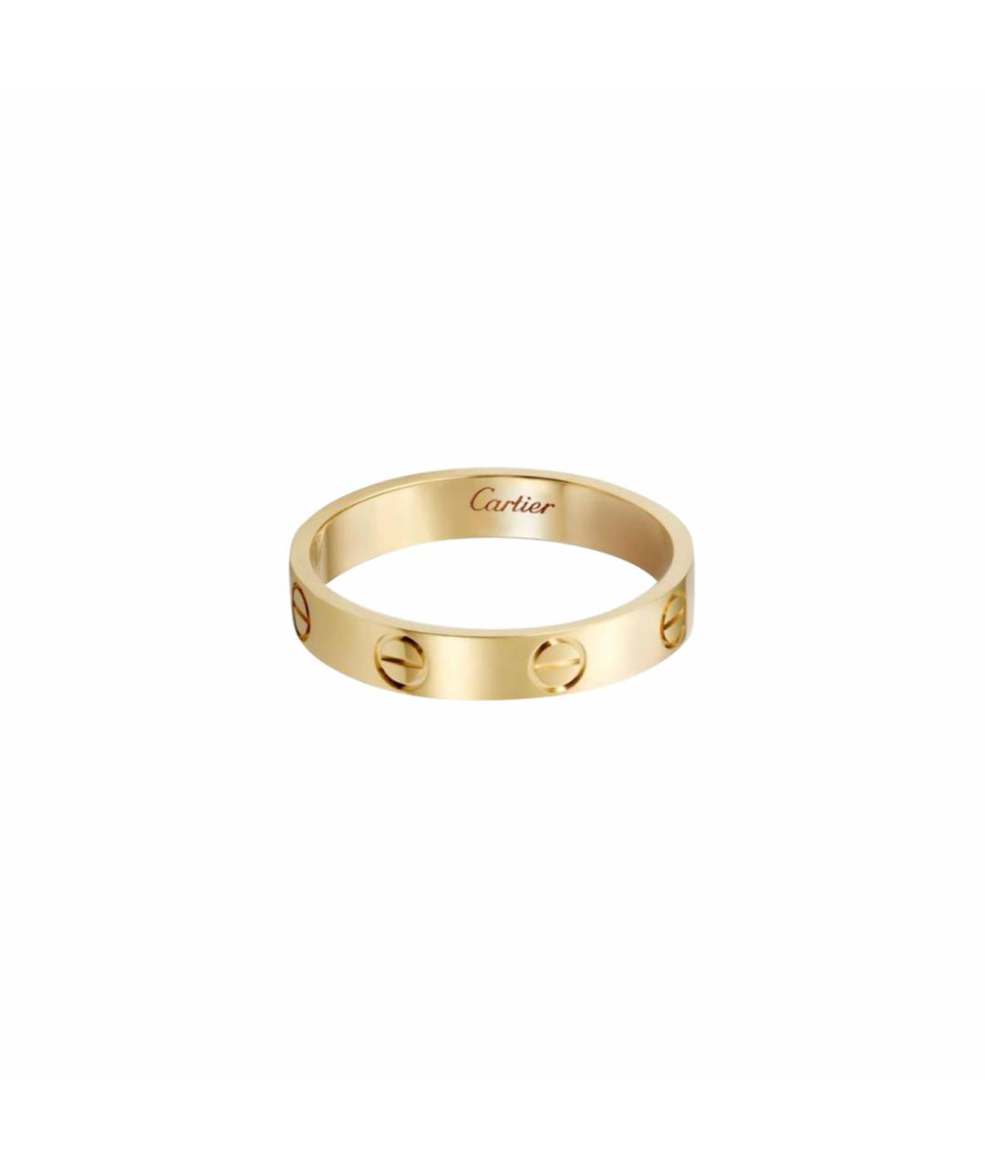 CARTIER Желтое кольцо из желтого золота, фото 1