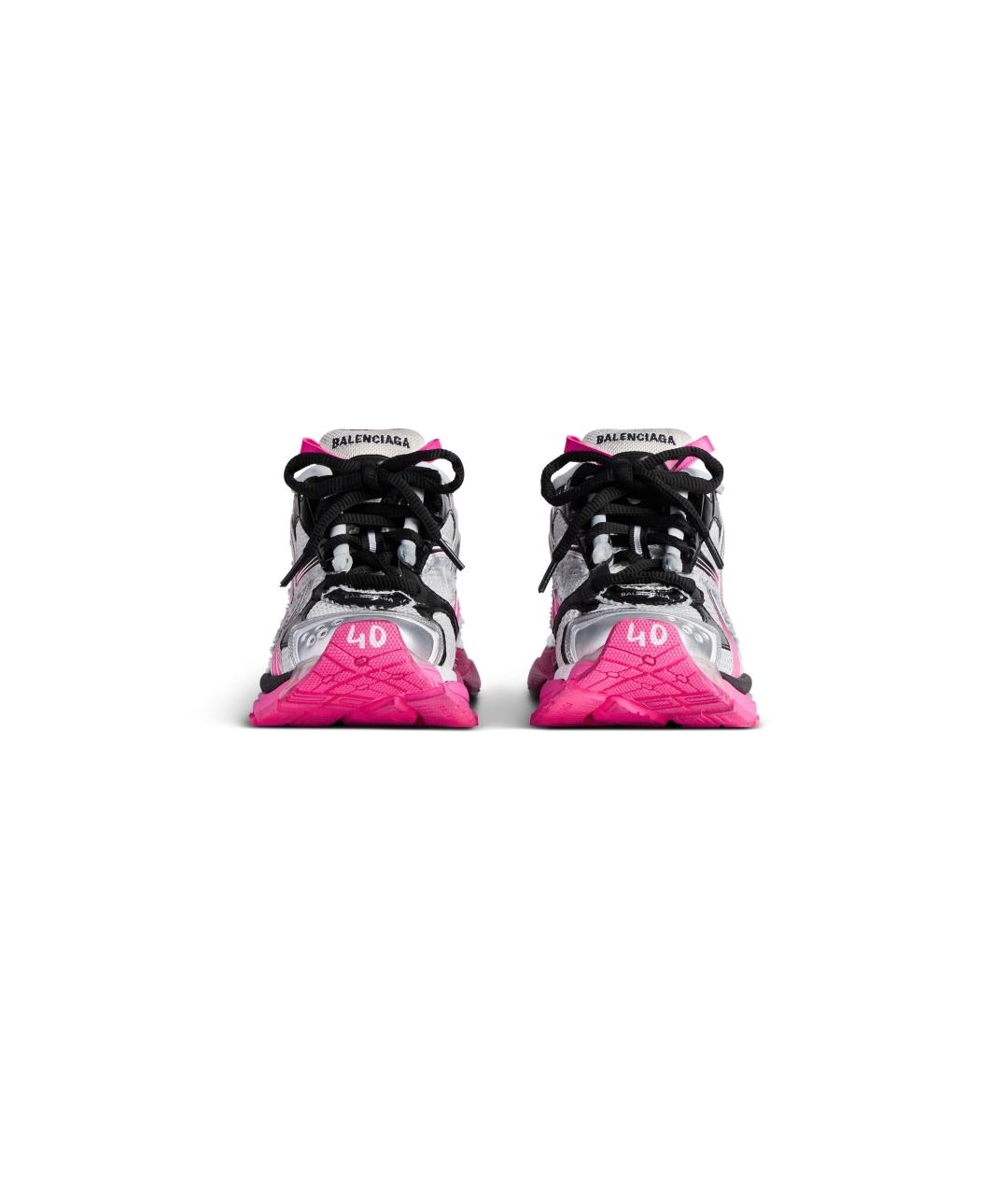 BALENCIAGA Белые кроссовки, фото 6