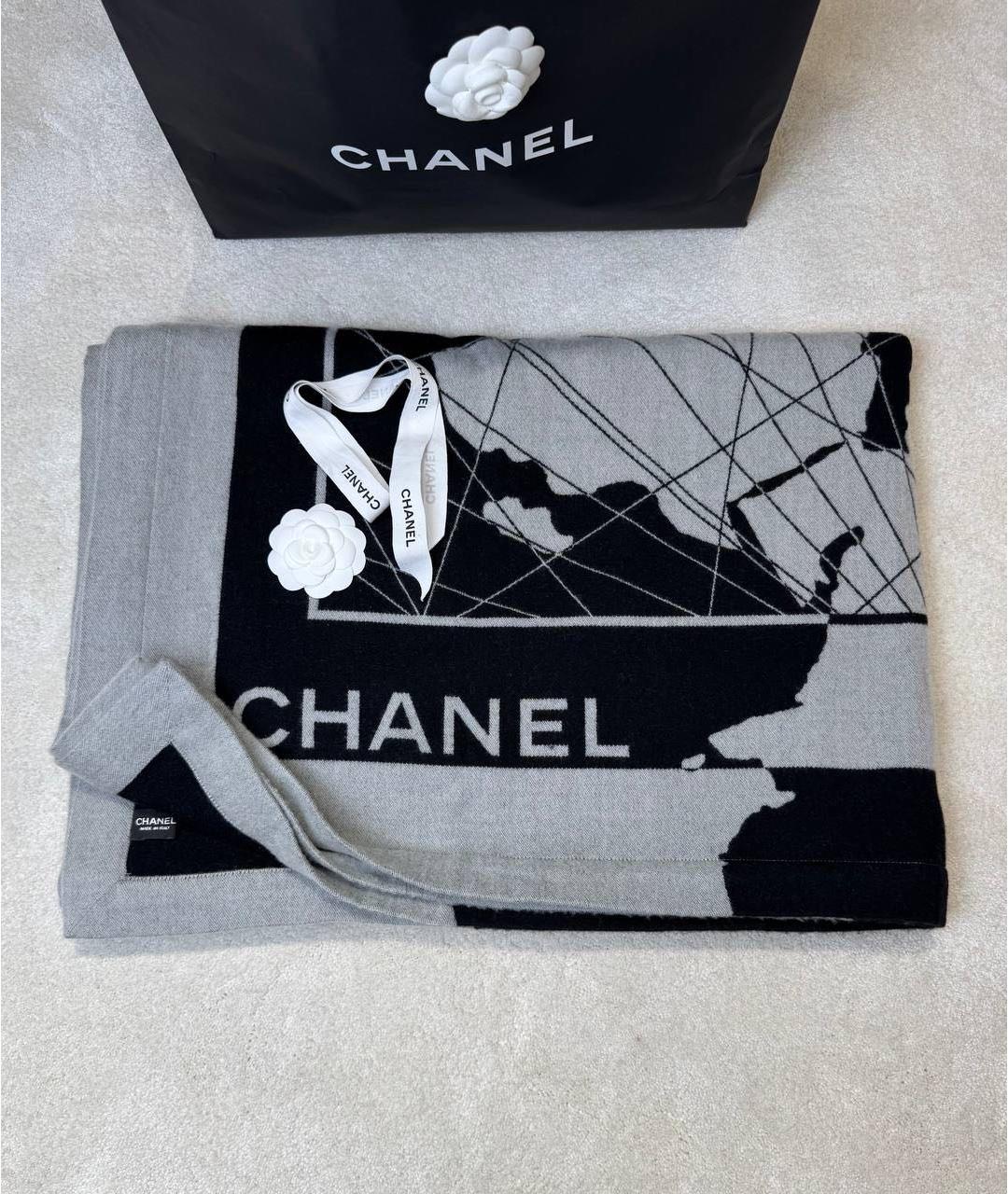 CHANEL Шерстяной шарф, фото 2