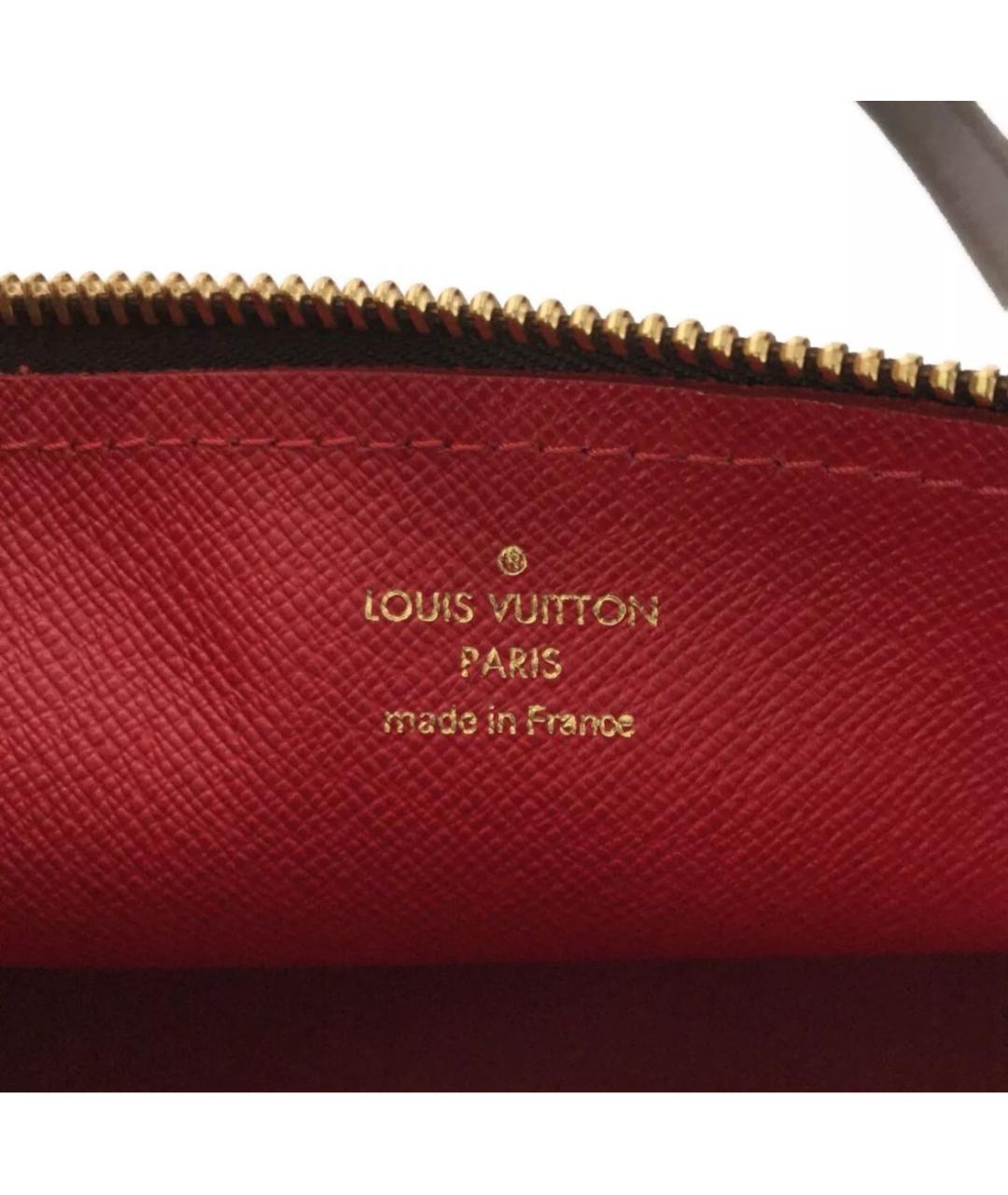 LOUIS VUITTON Коричневая сумка с короткими ручками, фото 7