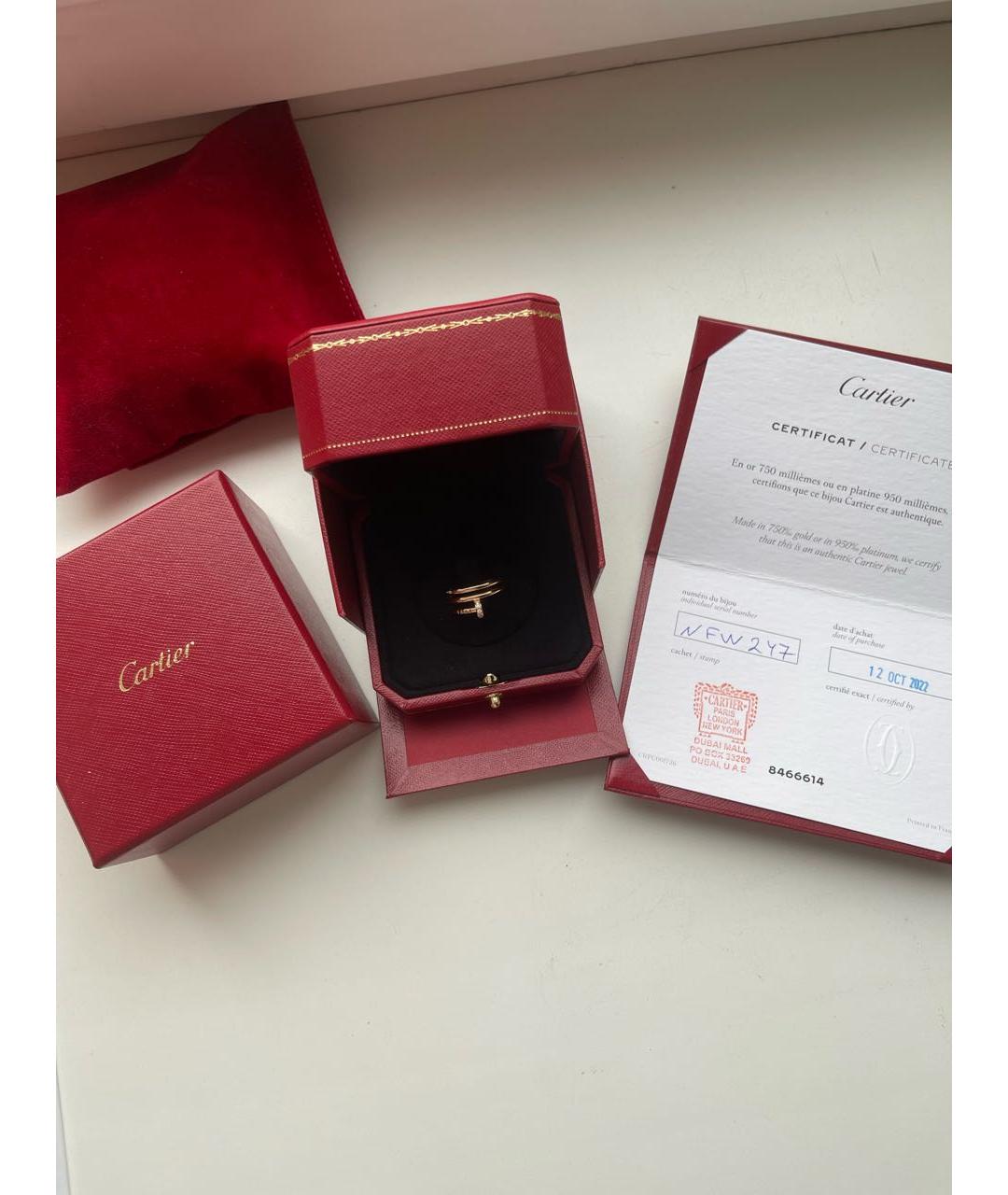 CARTIER Золотое кольцо из розового золота, фото 2