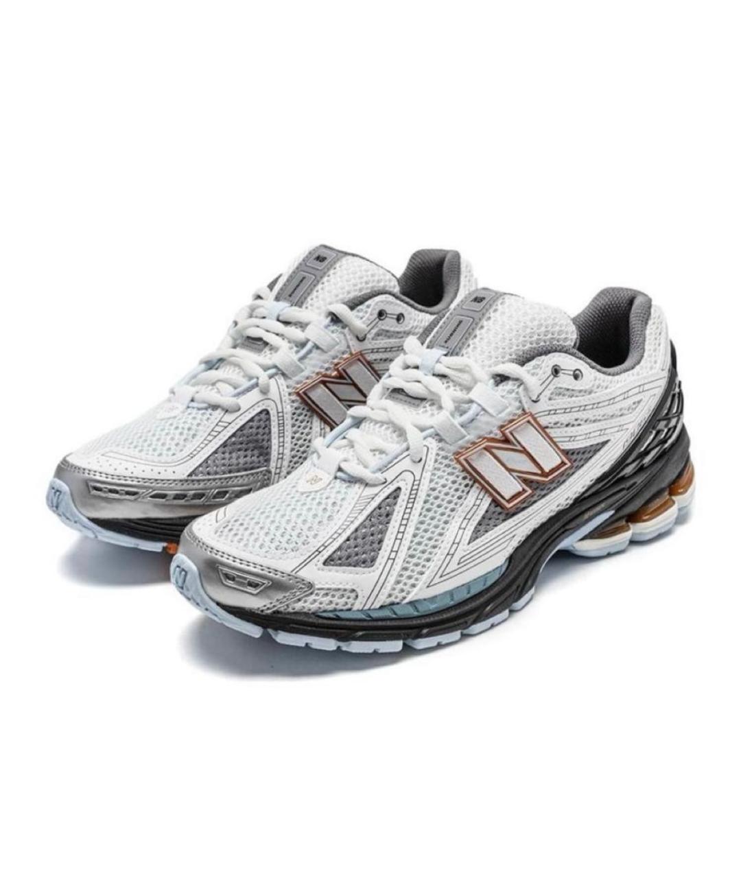 NEW BALANCE Серые текстильные кроссовки, фото 2