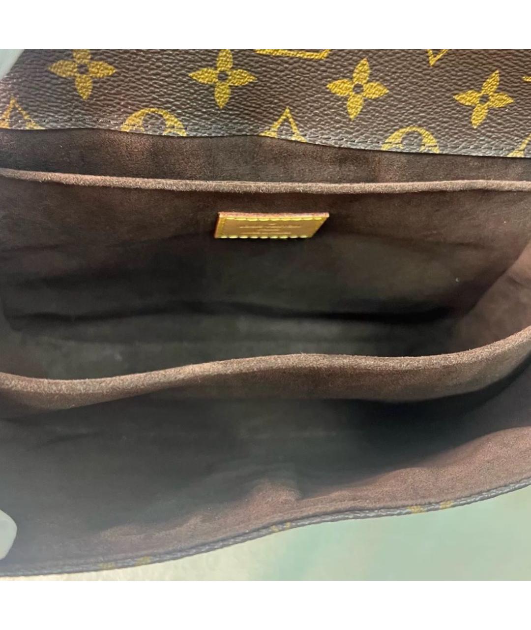 LOUIS VUITTON Коричневая сумка через плечо, фото 8