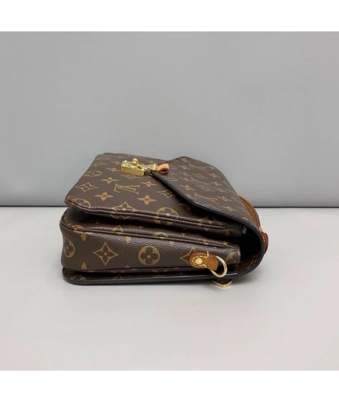 LOUIS VUITTON Коричневая сумка через плечо, фото 6