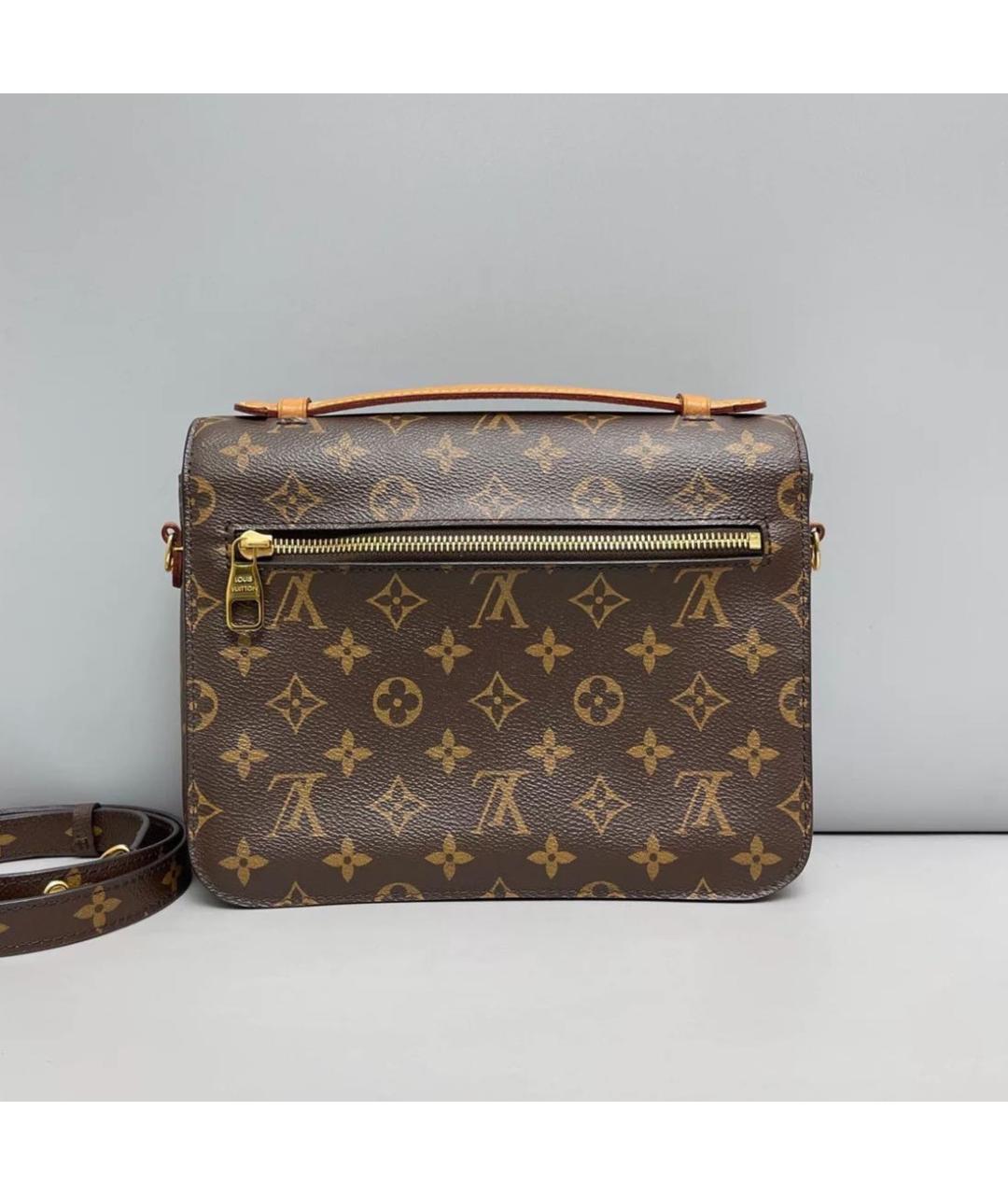 LOUIS VUITTON Коричневая сумка через плечо, фото 3