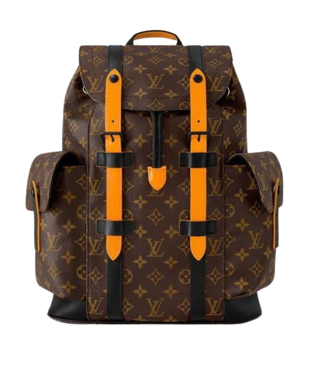 LOUIS VUITTON Коричневый рюкзак из канвы, фото 1