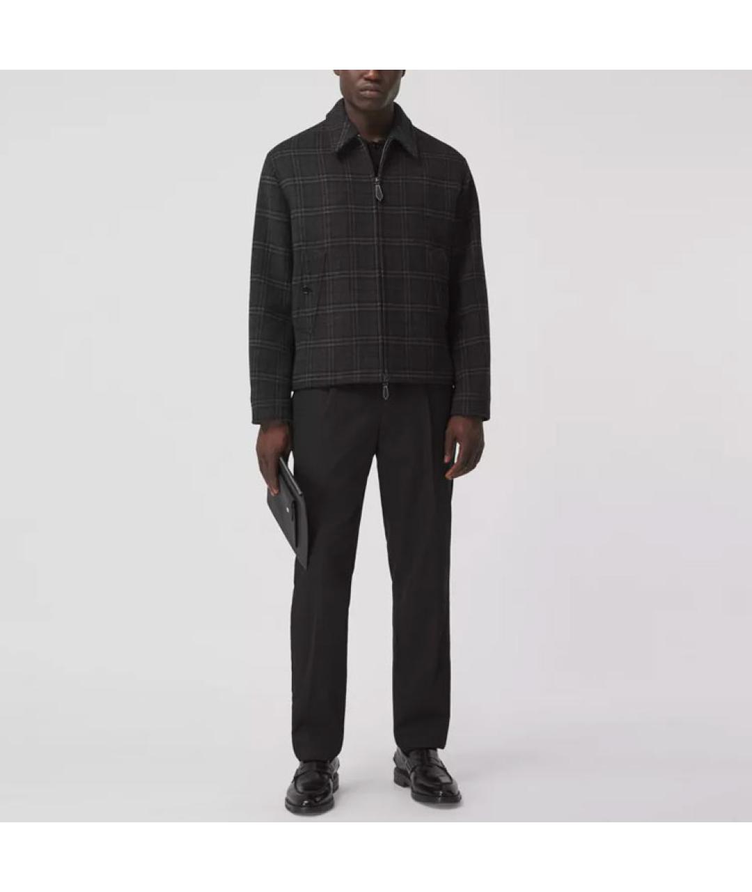 BURBERRY Черная куртка, фото 2