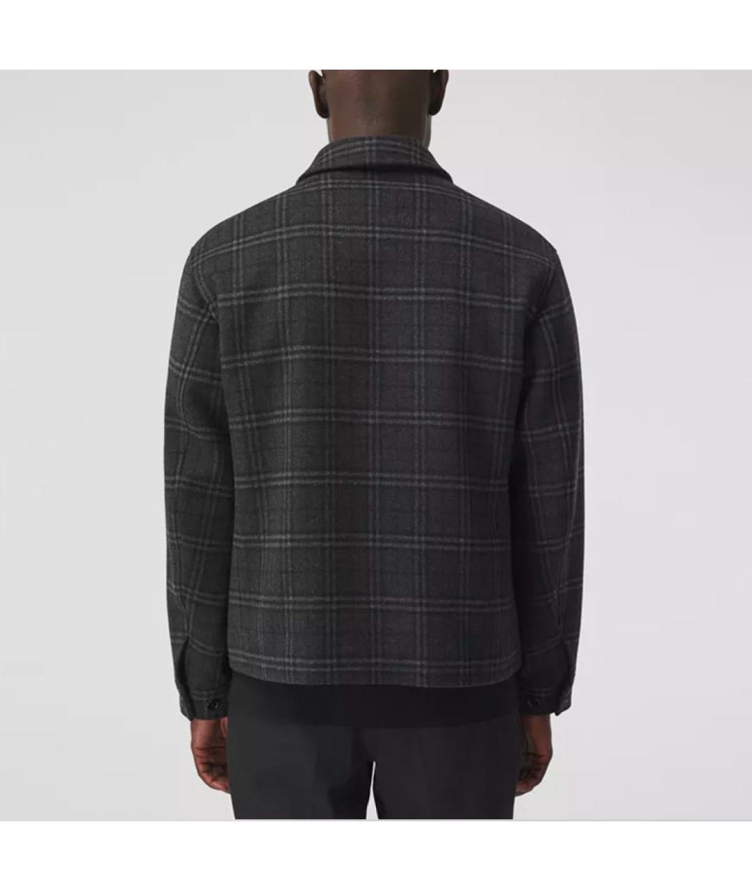 BURBERRY Черная куртка, фото 4