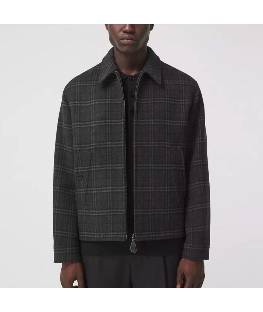 BURBERRY Черная куртка, фото 3