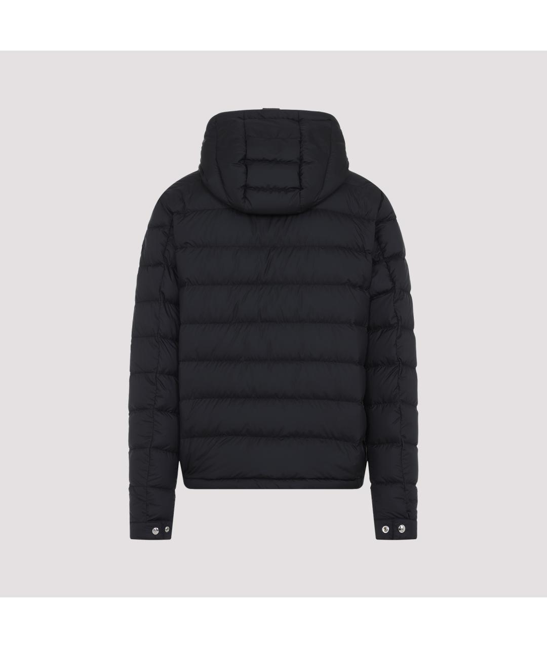 MONCLER Черный пуховик, фото 3