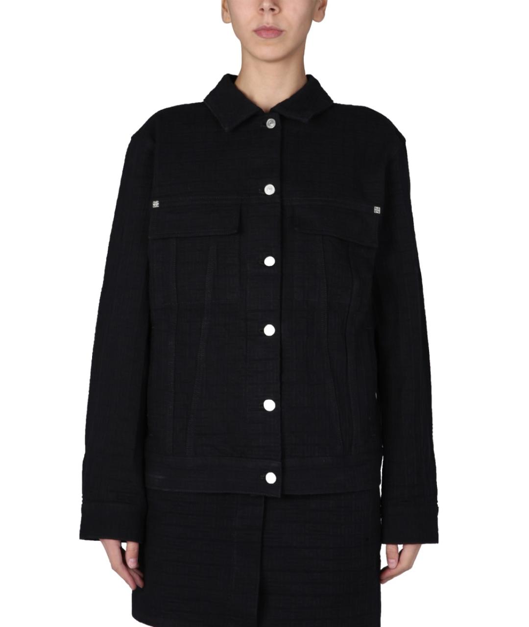 GIVENCHY Черная хлопковая куртка, фото 1