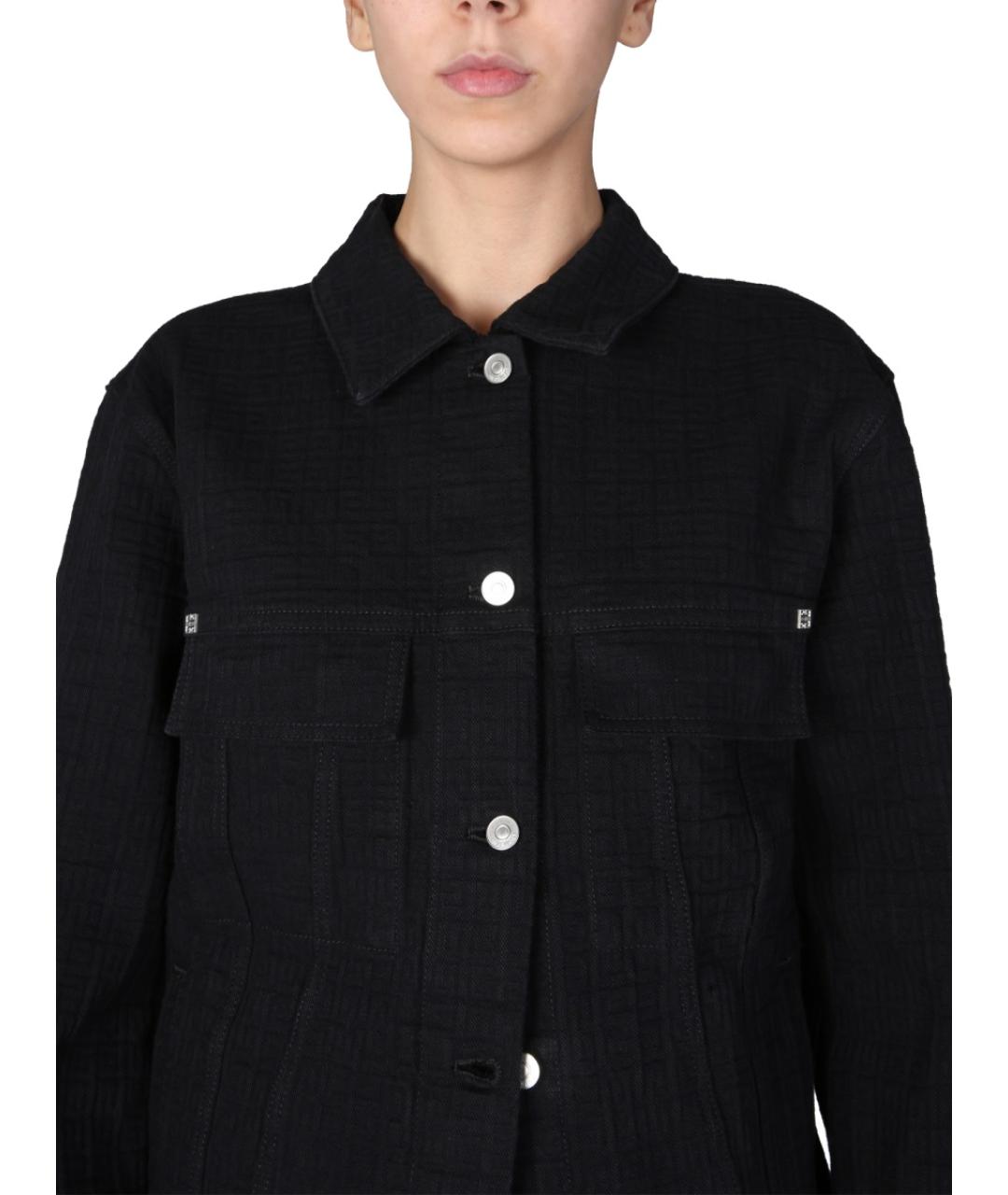 GIVENCHY Черная хлопковая куртка, фото 4