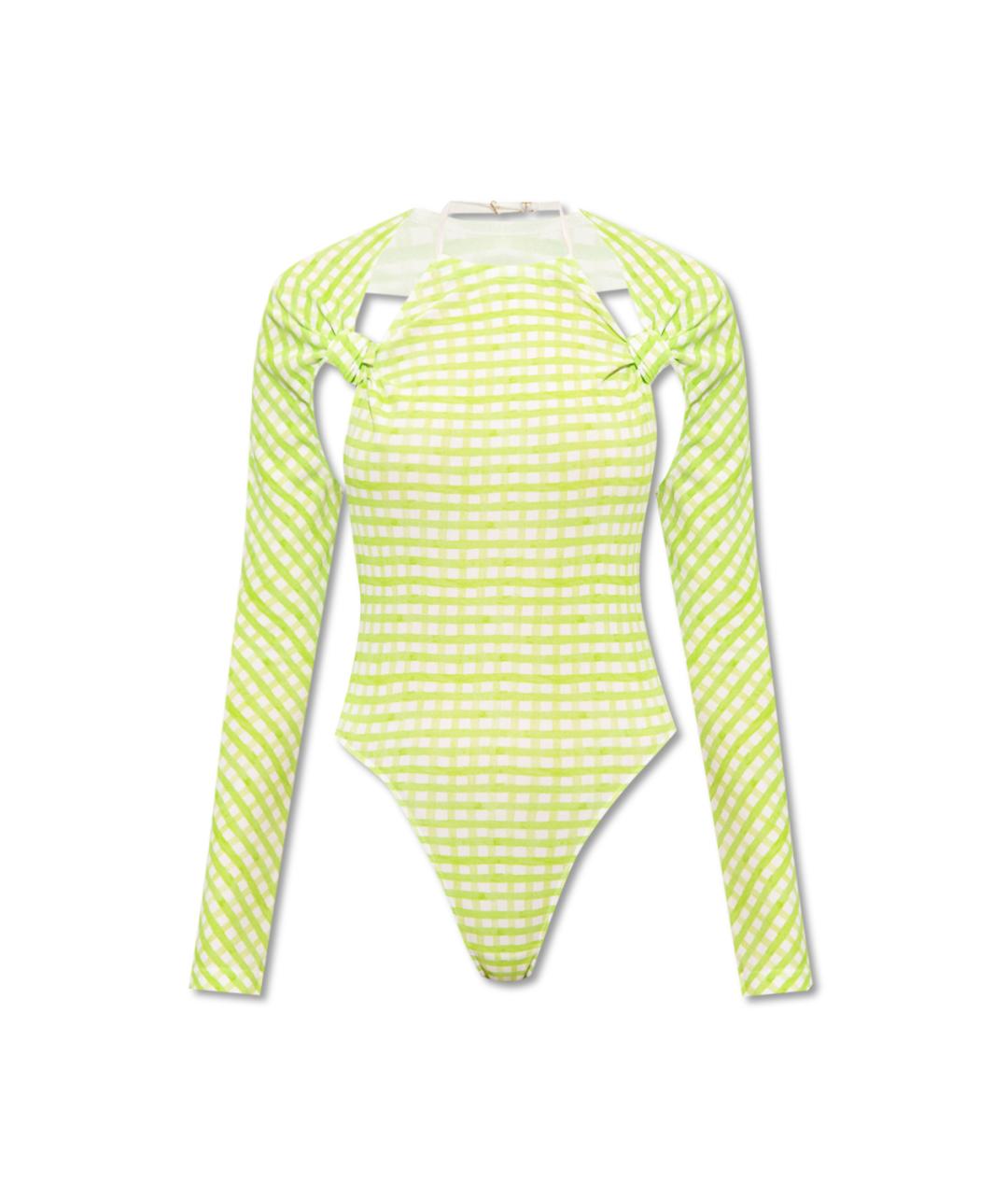 JACQUEMUS Зеленые боди, фото 1