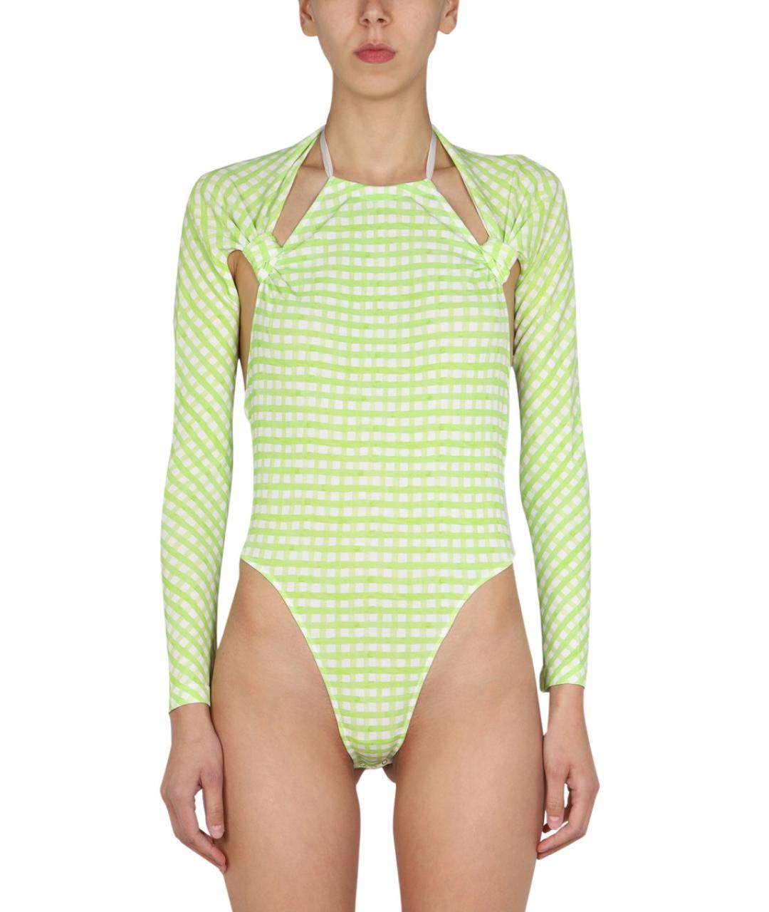 JACQUEMUS Зеленые боди, фото 2