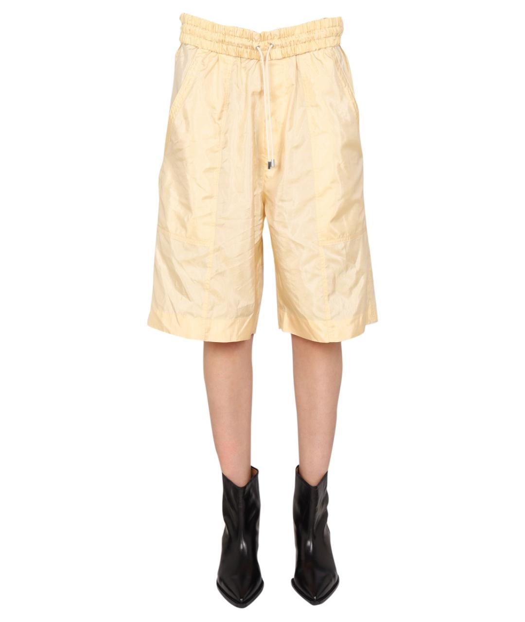 ISABEL MARANT Белые полиамидовые прямые брюки, фото 1