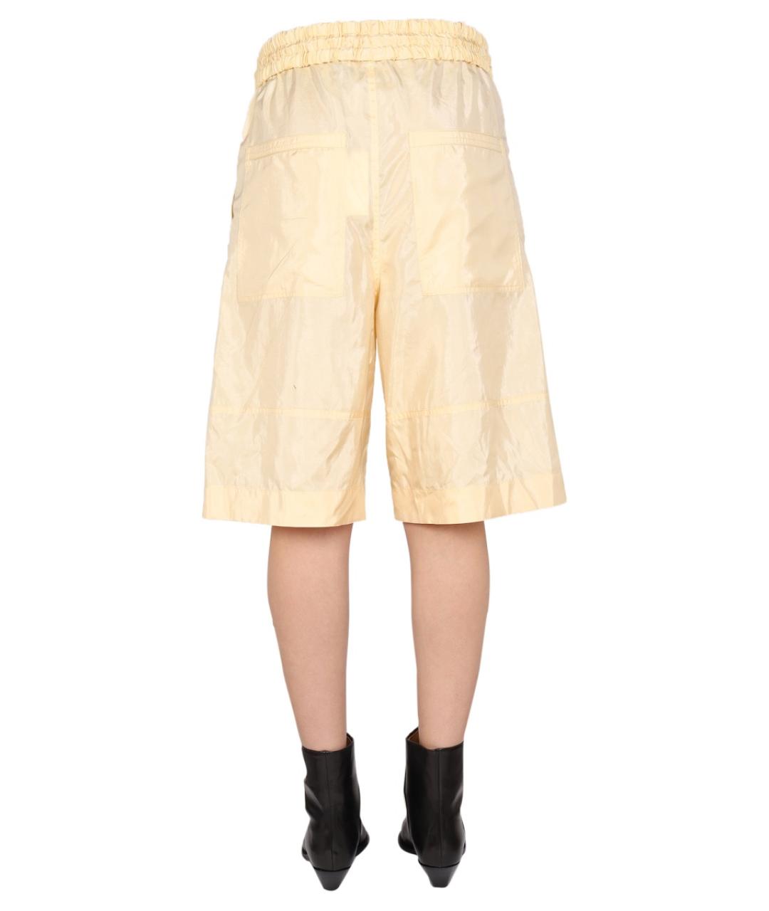 ISABEL MARANT Белые полиамидовые прямые брюки, фото 4