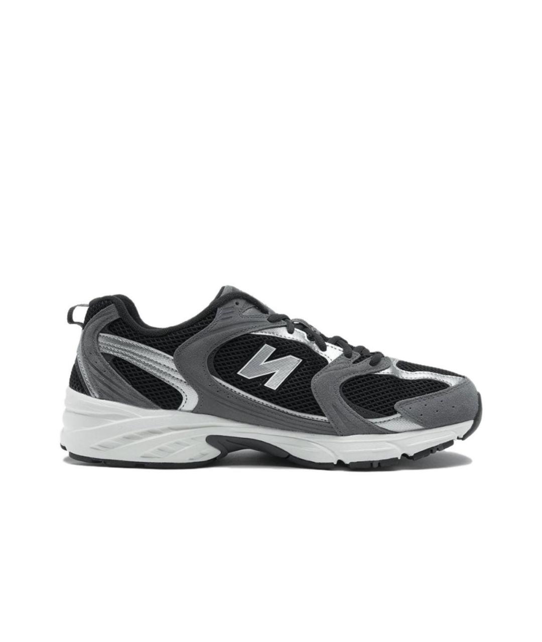 NEW BALANCE Черные текстильные низкие кроссовки / кеды, фото 9