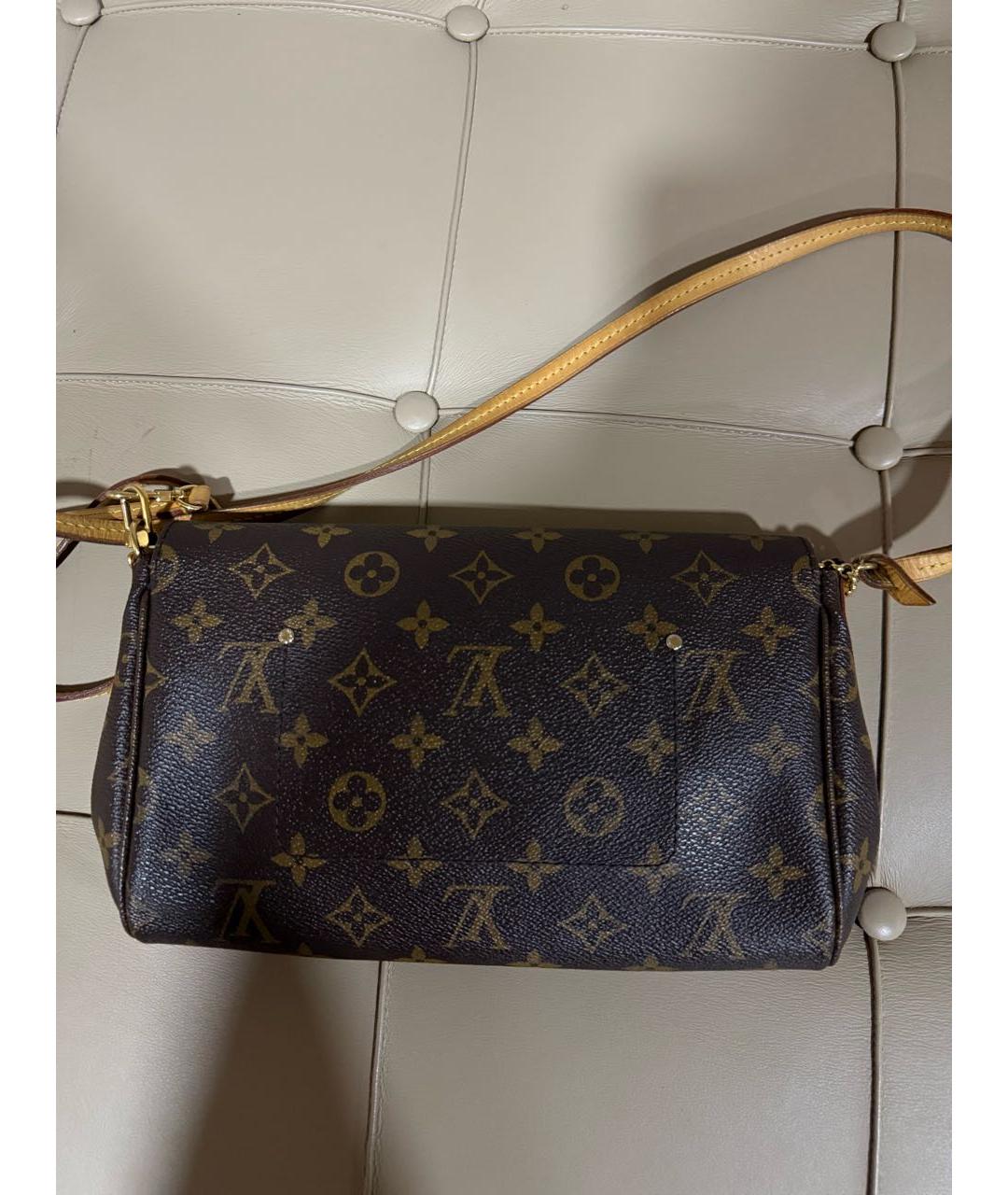 LOUIS VUITTON Коричневая сумка через плечо, фото 2