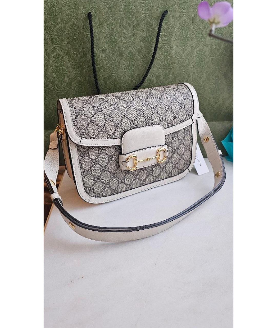 GUCCI Белая сумка через плечо, фото 2