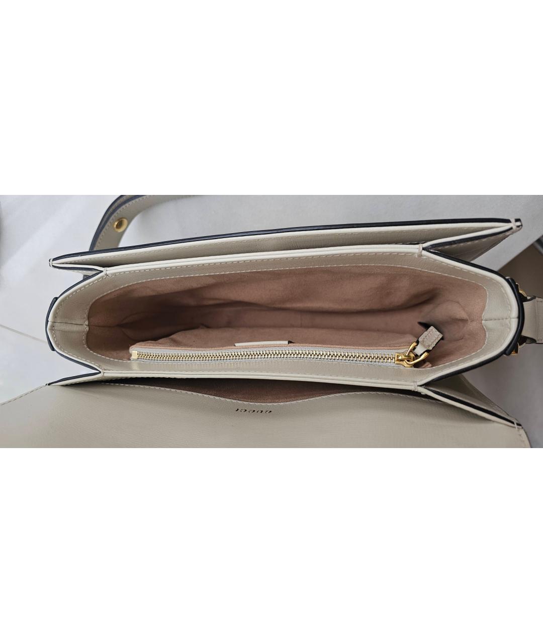 GUCCI Белая сумка через плечо, фото 4