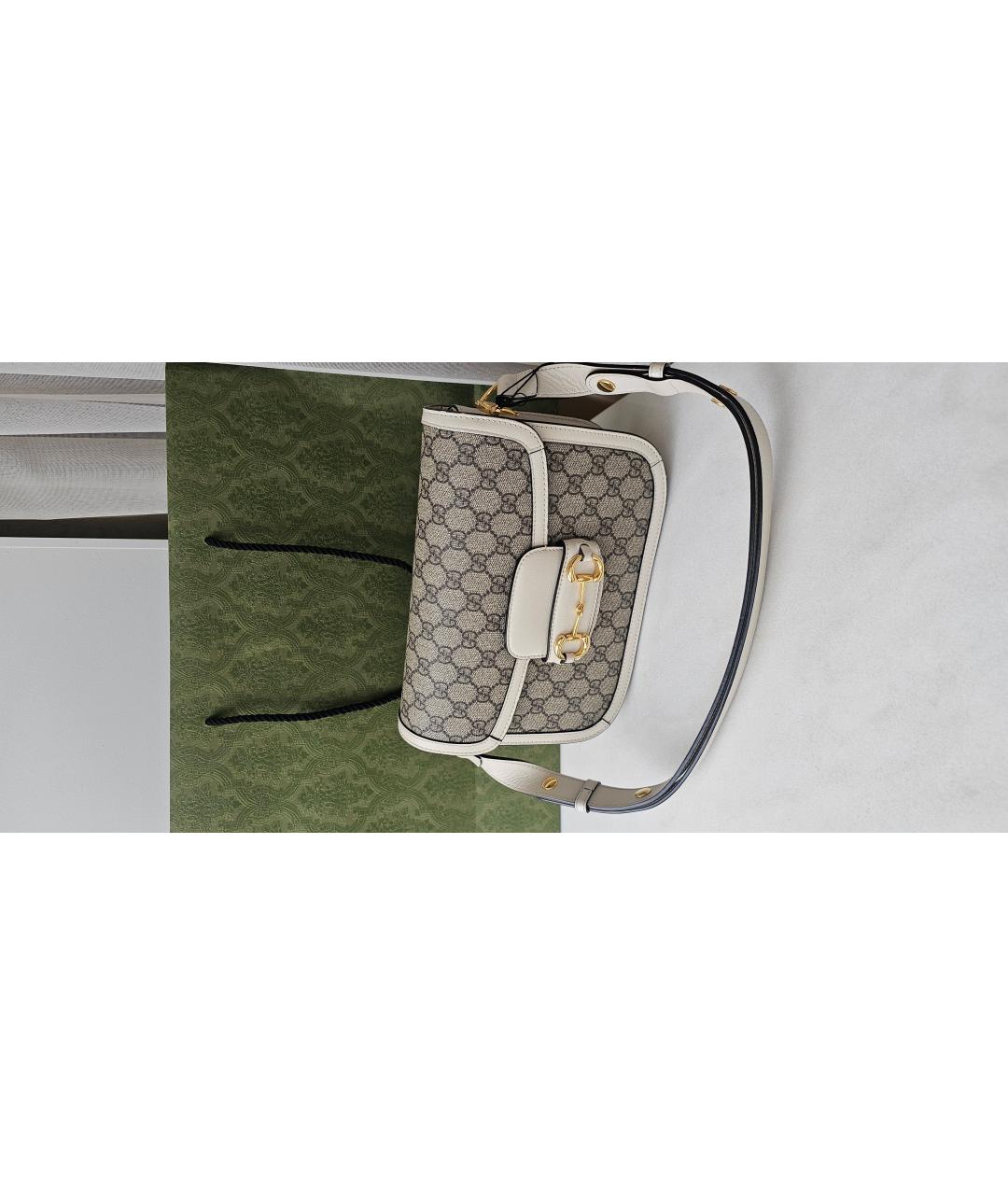 GUCCI Белая сумка через плечо, фото 7