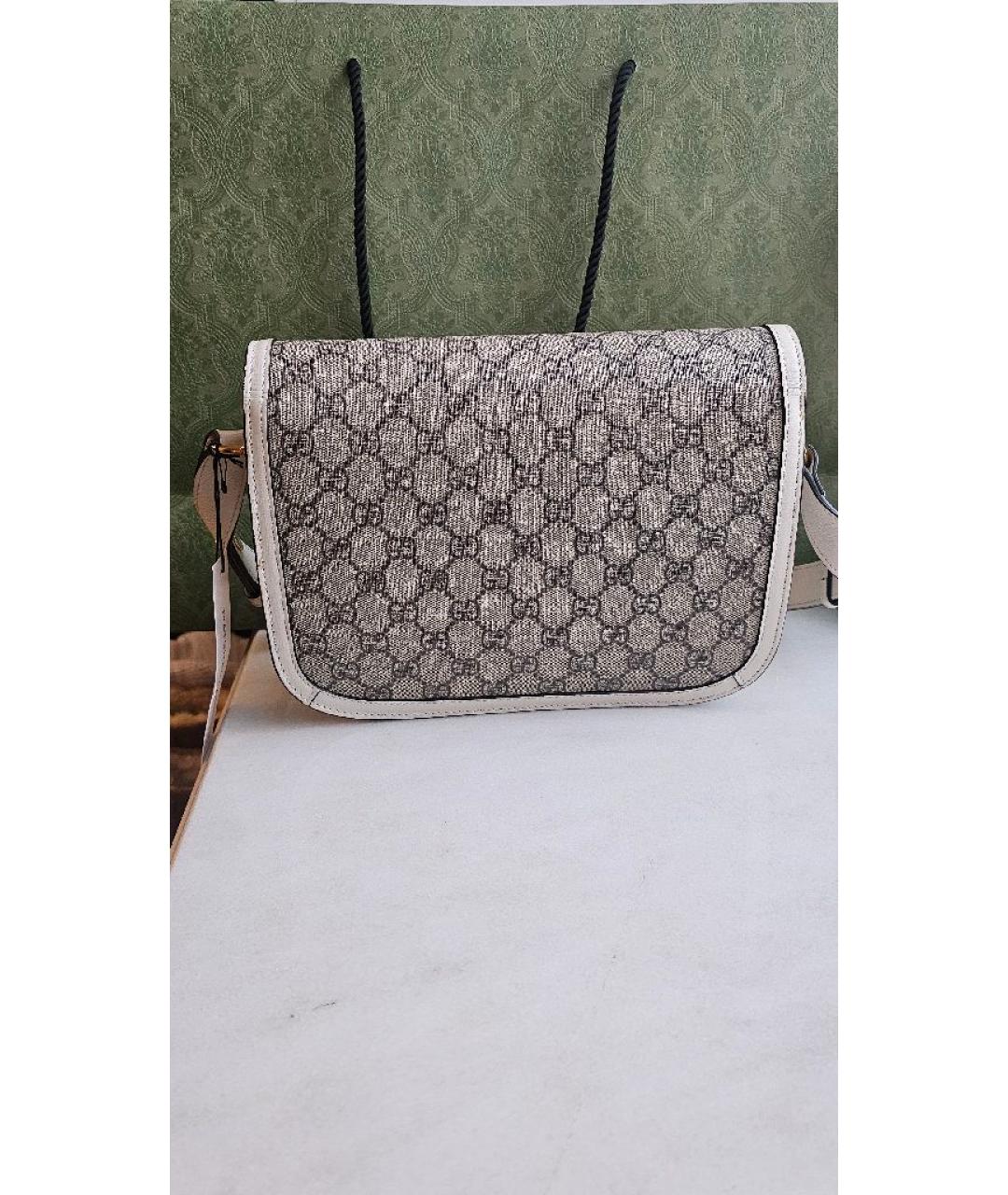 GUCCI Белая сумка через плечо, фото 3