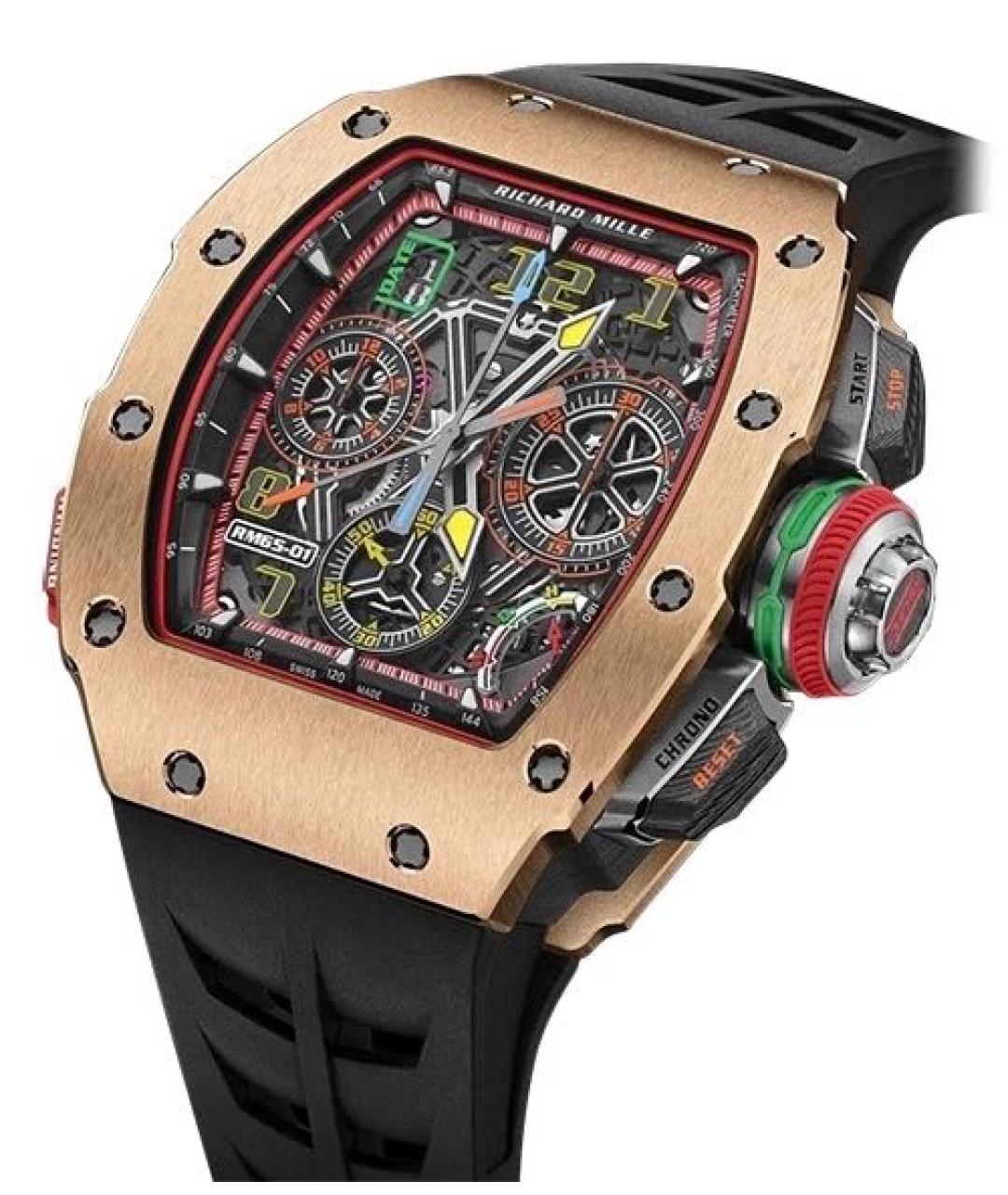 Richard Mille Золотые часы из розового золота, фото 3