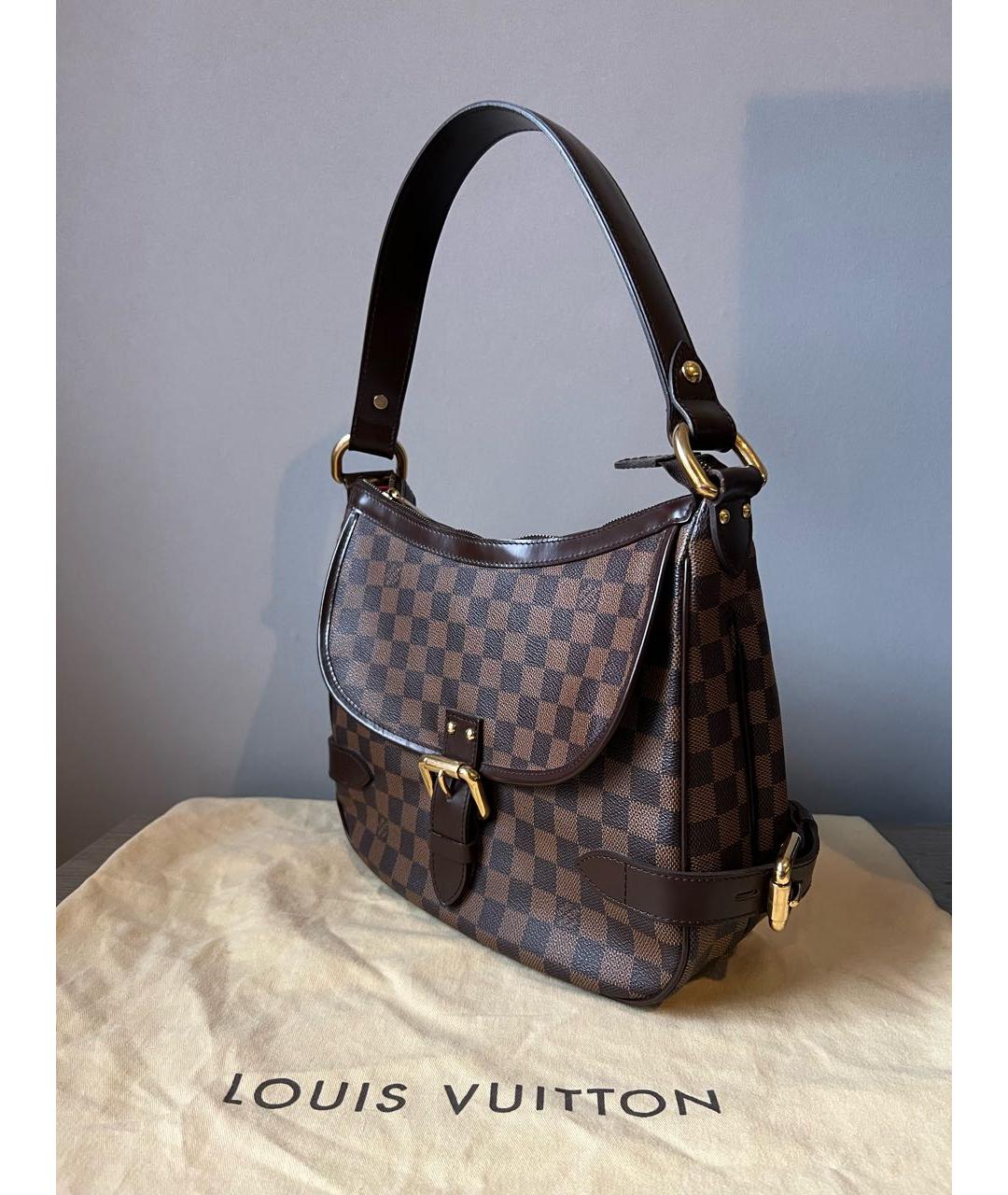 LOUIS VUITTON Коричневая сумка через плечо, фото 2