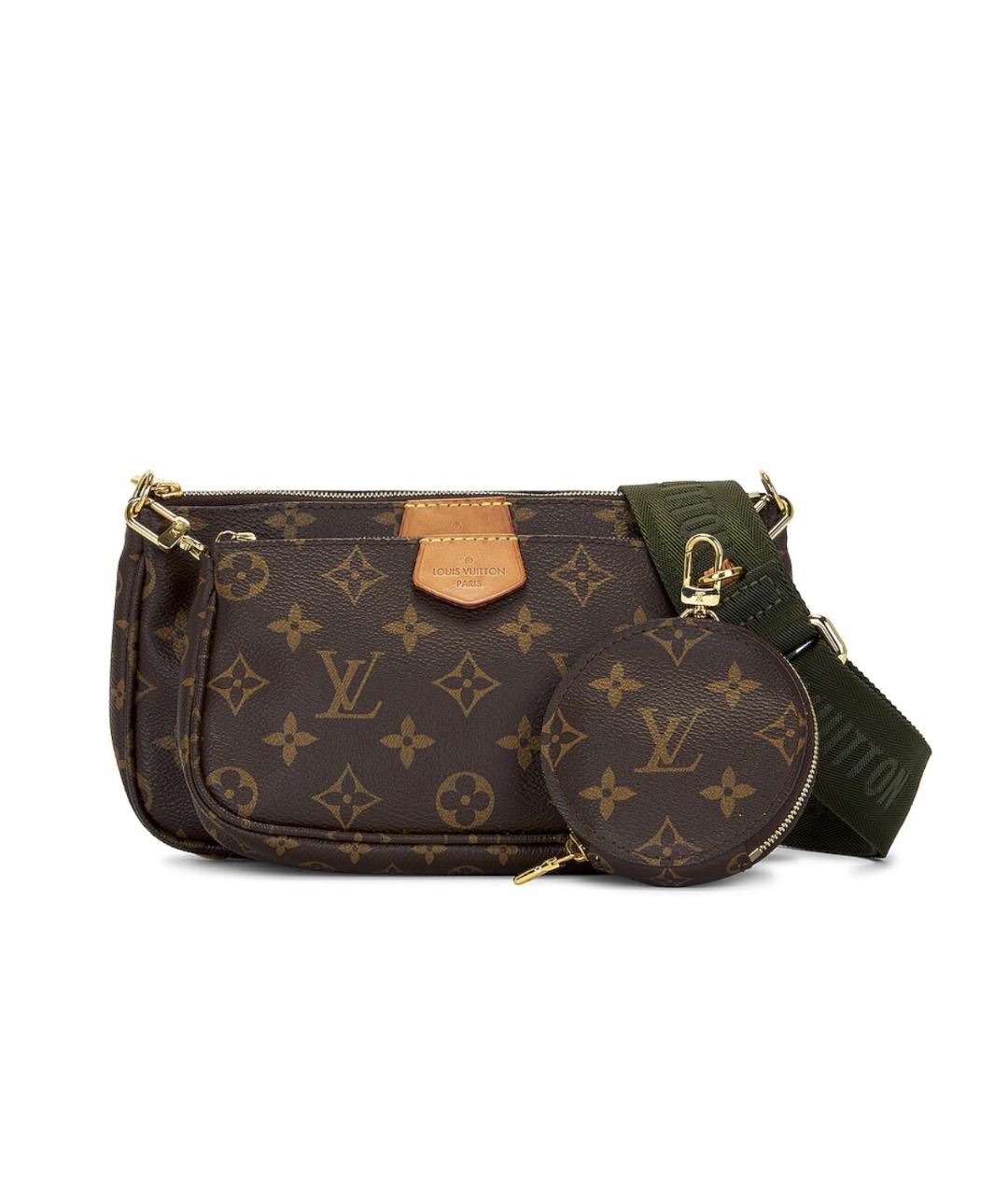 LOUIS VUITTON Коричневая сумка через плечо, фото 1