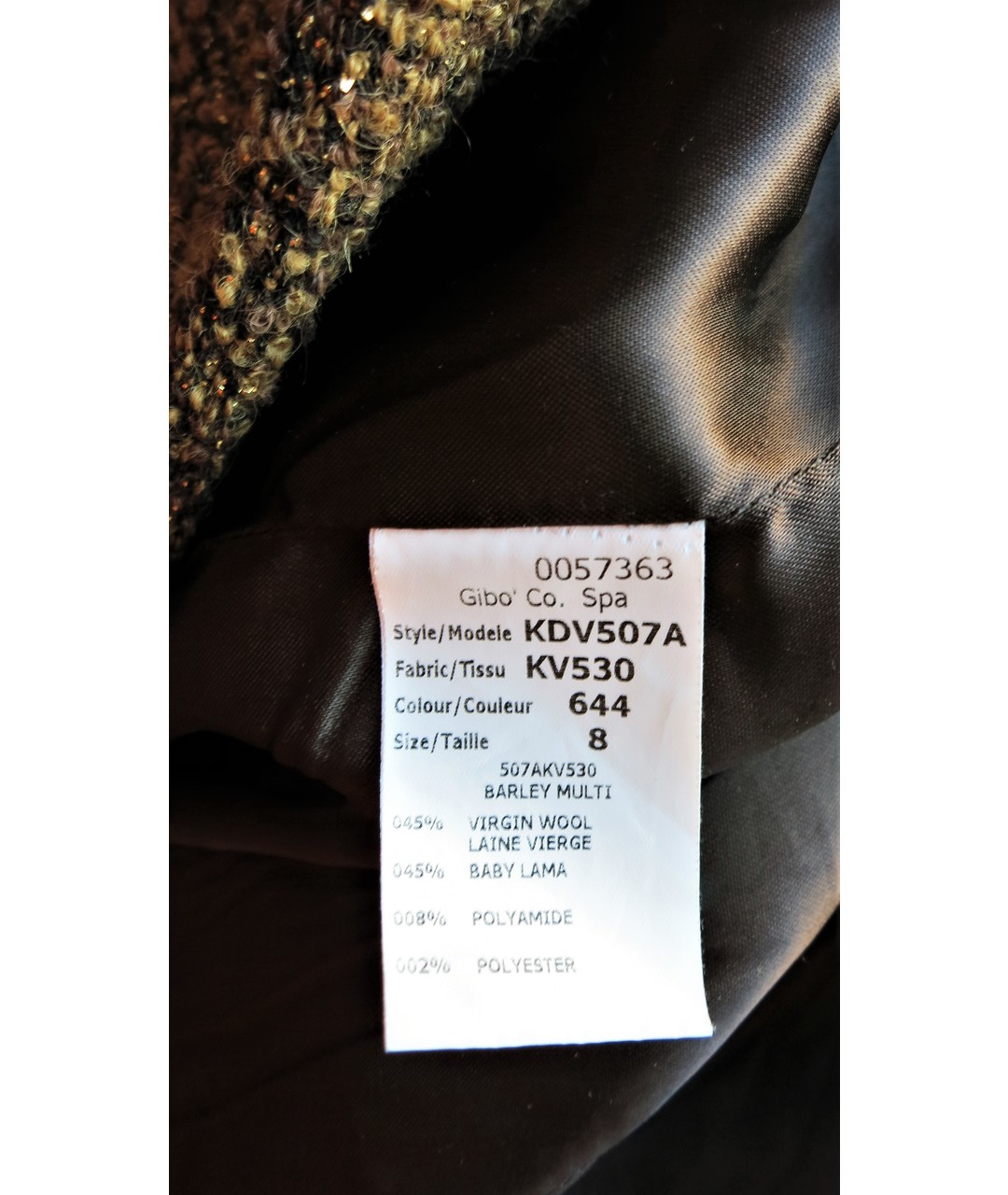 MICHAEL KORS Коричневое шерстяное пальто, фото 7
