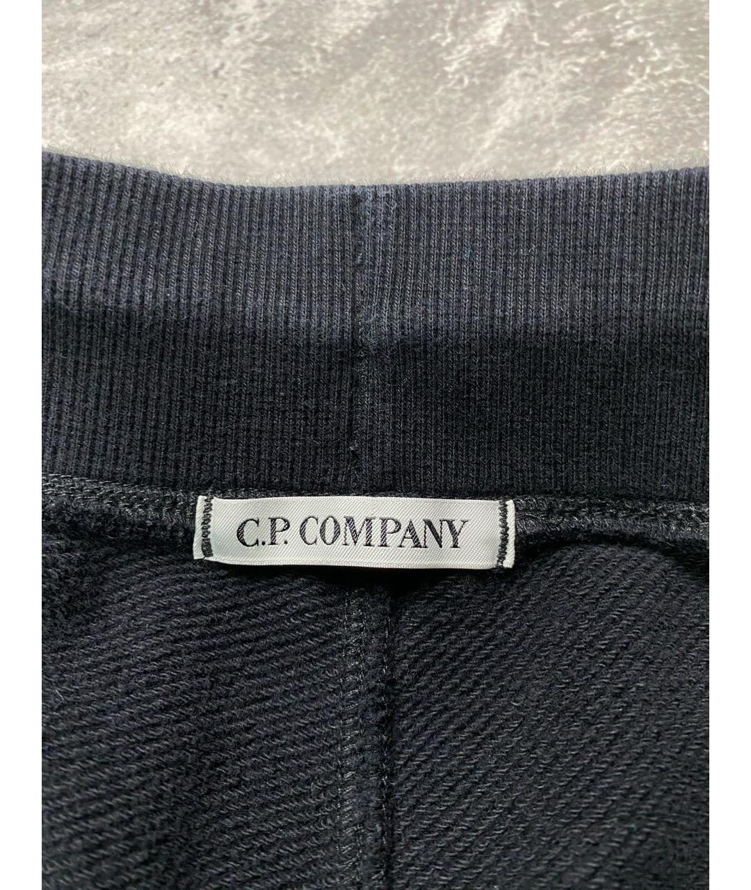 CP COMPANY Черные хлопковые повседневные брюки, фото 7