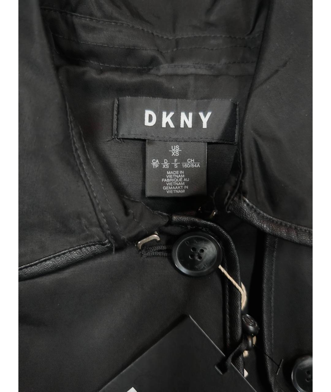 DKNY Черный тренч/плащ, фото 3