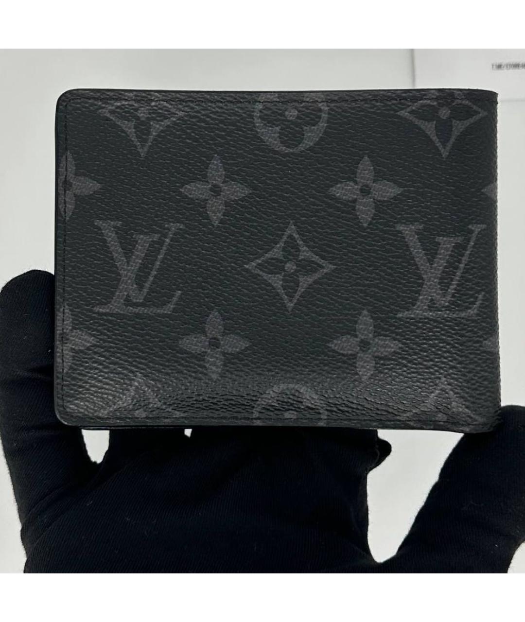 LOUIS VUITTON Черный кошелек, фото 2