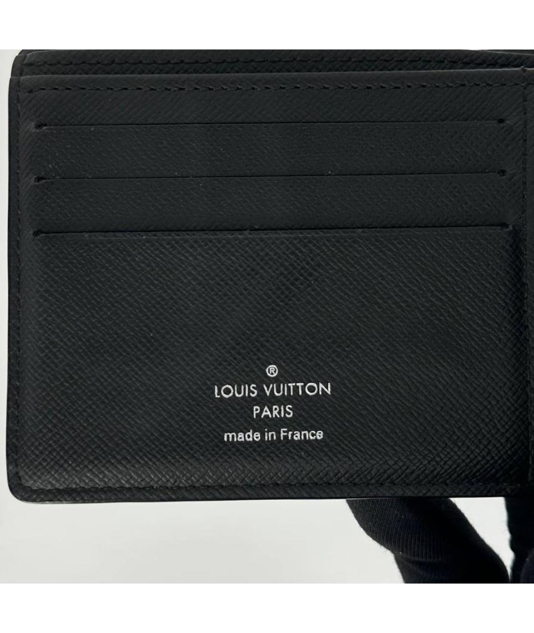 LOUIS VUITTON Черный кошелек, фото 4