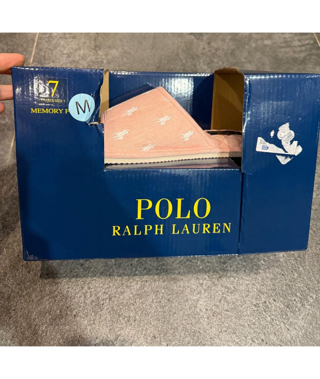 POLO RALPH LAUREN Мульти шлепанцы, фото 5