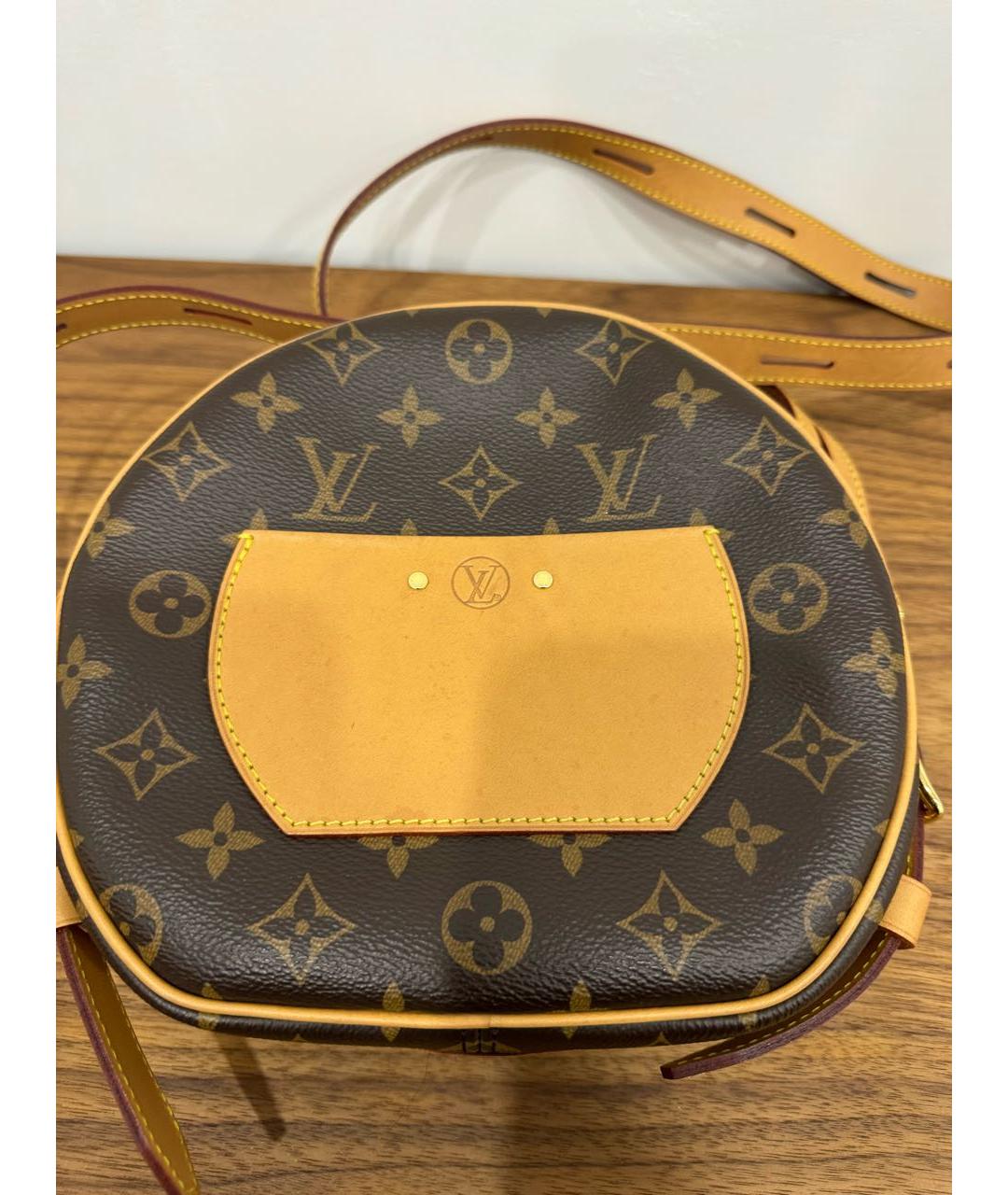 LOUIS VUITTON Коричневая сумка через плечо, фото 2