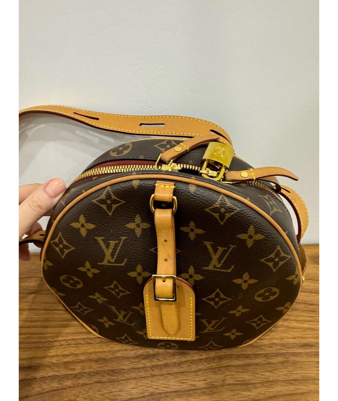 LOUIS VUITTON Коричневая сумка через плечо, фото 7