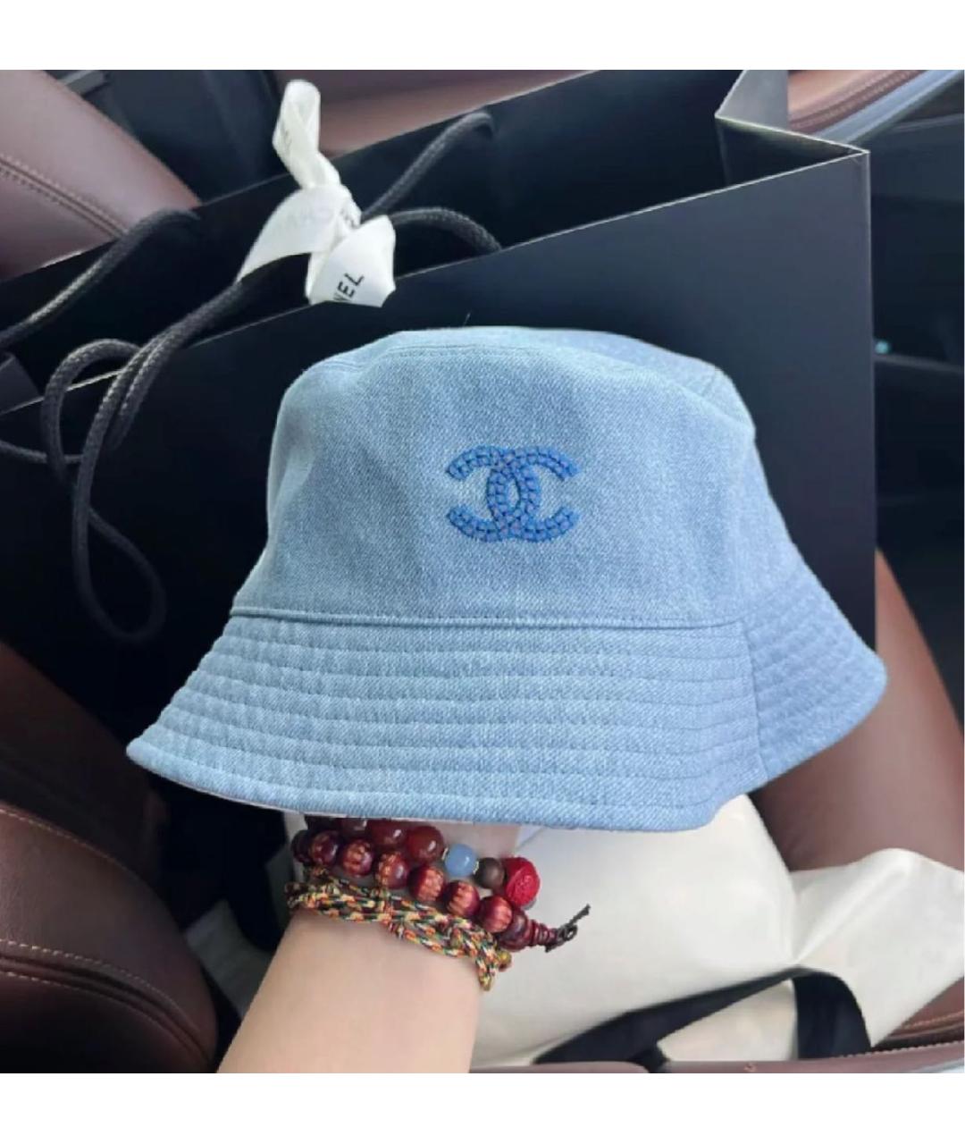 CHANEL Голубая панама, фото 2