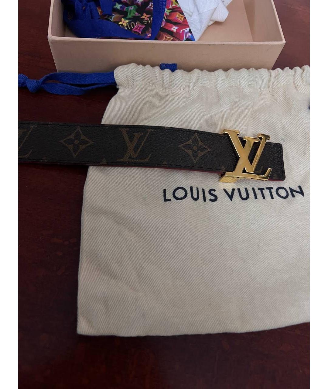 LOUIS VUITTON Кожаный ремень, фото 6