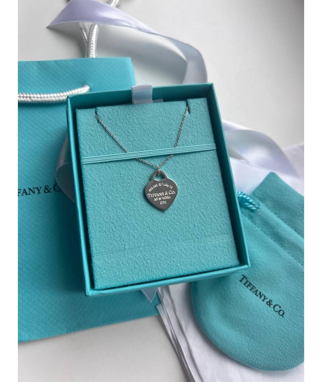 TIFFANY&CO Серебряная серебряная подвеска, фото 5