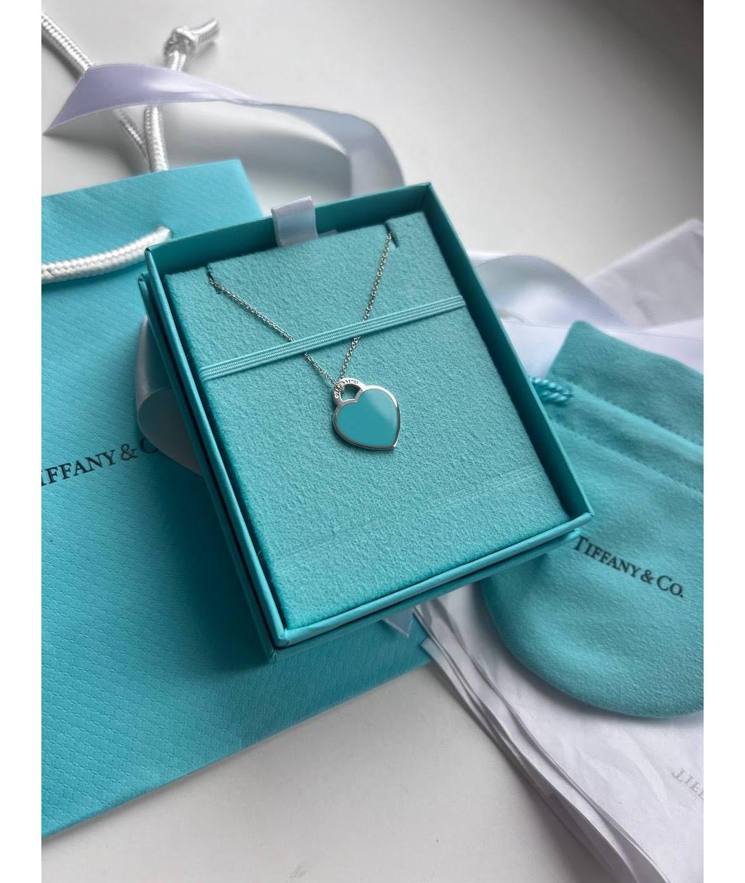 TIFFANY&CO Серебряная серебряная подвеска, фото 3