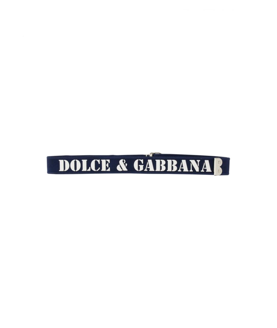 DOLCE&GABBANA Синий ремень, фото 3