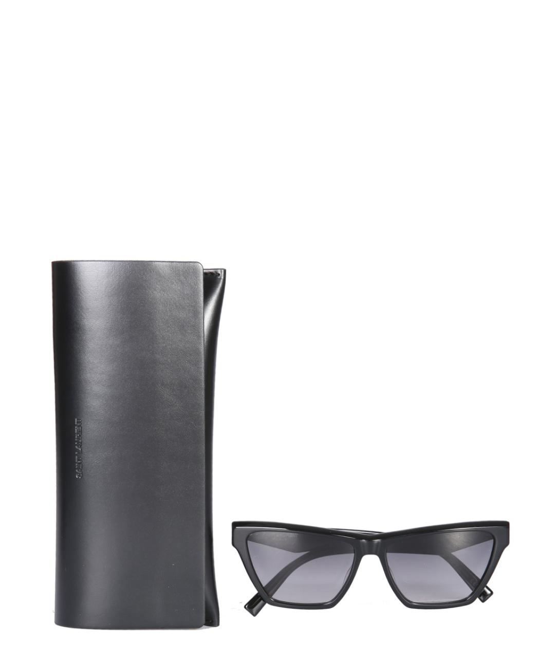SAINT LAURENT Черные солнцезащитные очки, фото 3