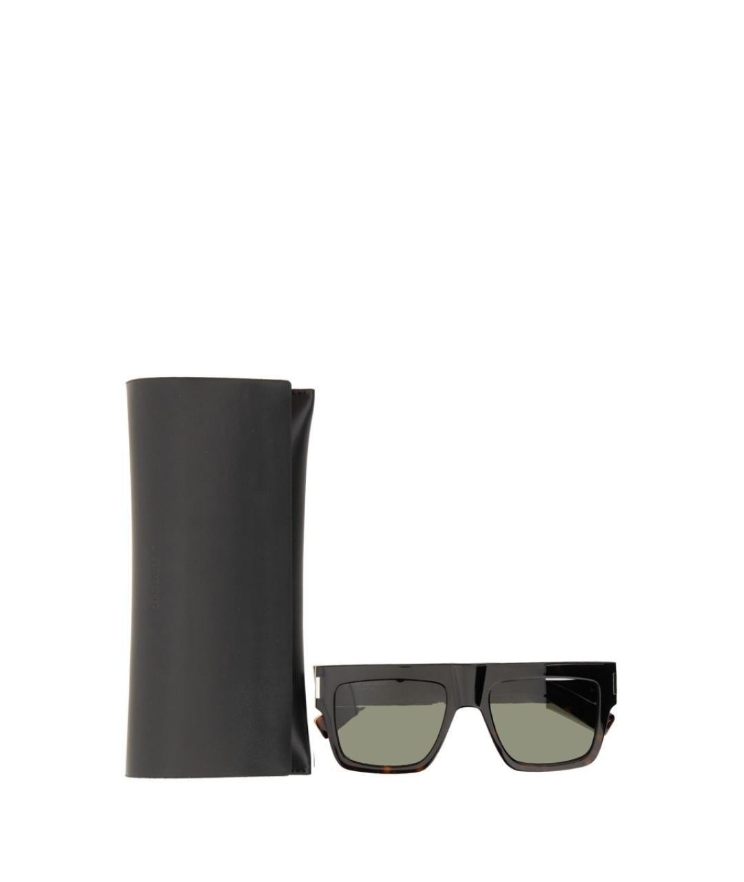 SAINT LAURENT Черные солнцезащитные очки, фото 4