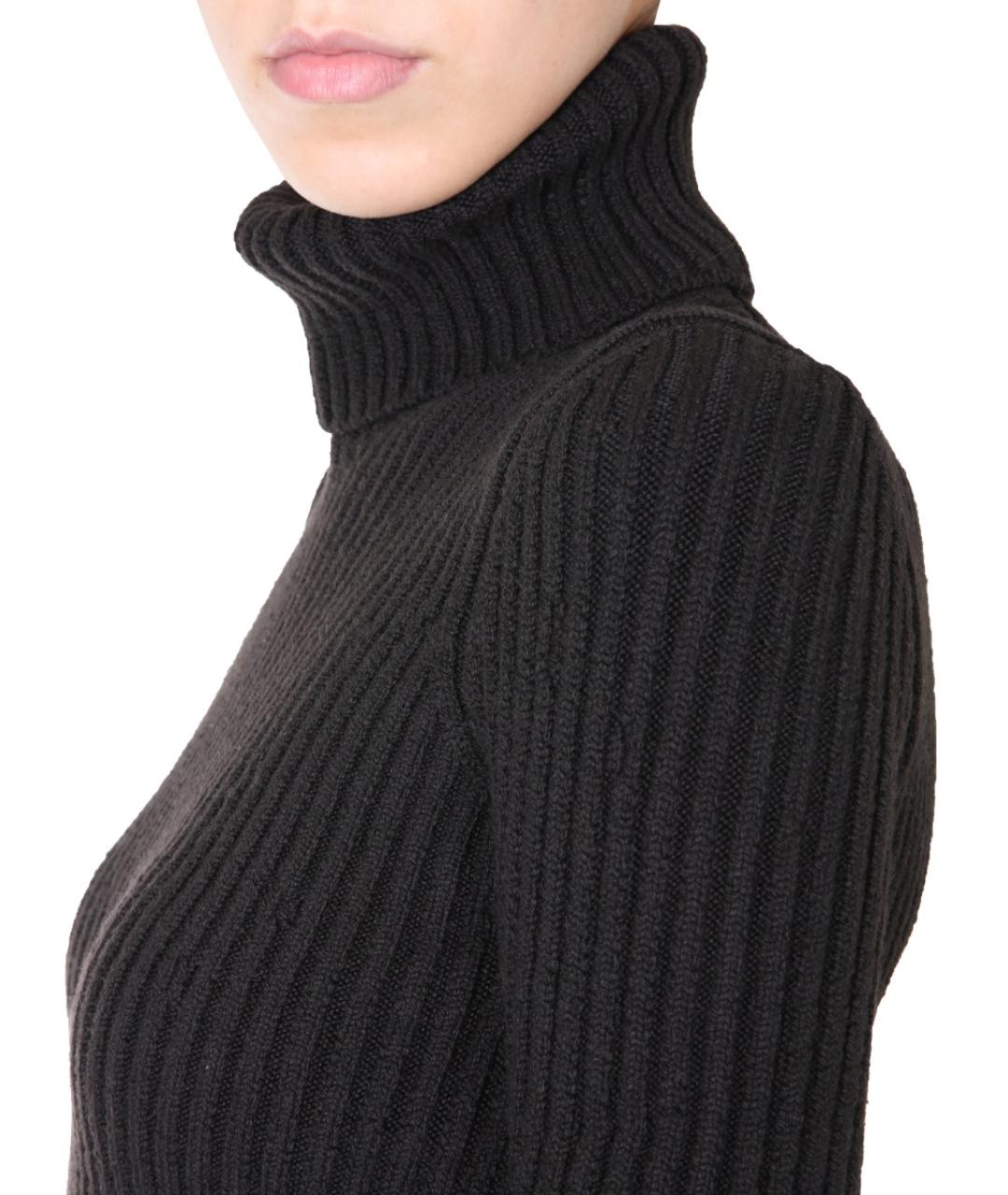 BOTTEGA VENETA Черный шерстяной джемпер / свитер, фото 5