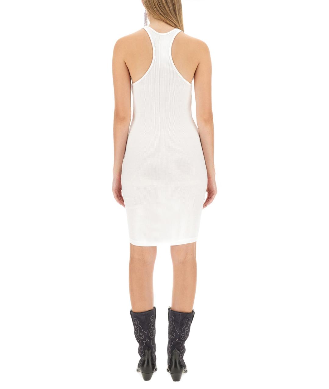 ISABEL MARANT Белое хлопковое повседневное платье, фото 3