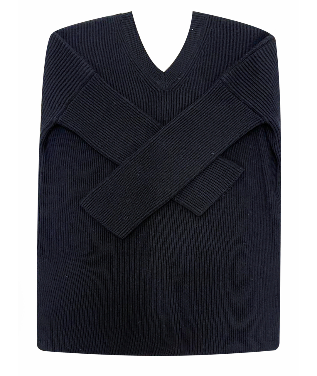 STELLA MCCARTNEY Темно-синий шерстяной джемпер / свитер, фото 1