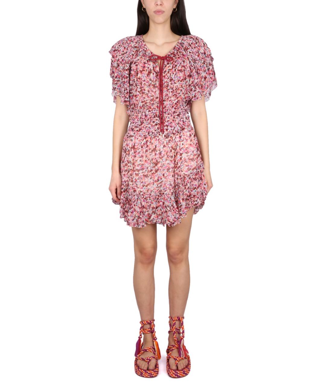 ISABEL MARANT Мульти вискозное повседневное платье, фото 1